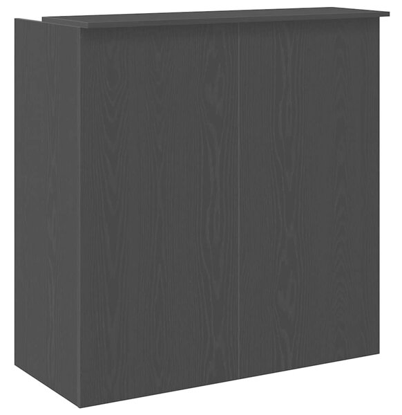 Recepční stůl černý dub 100 x 50 x 103,5 cm, konstrukční dřevo 3324161
