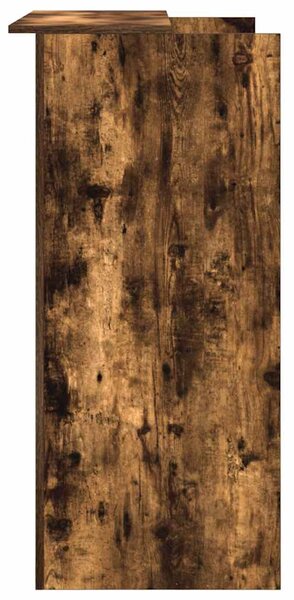 Recepční stůl kouřový dub 100x50x103,5 cm kompozitní dřevo 3324164
