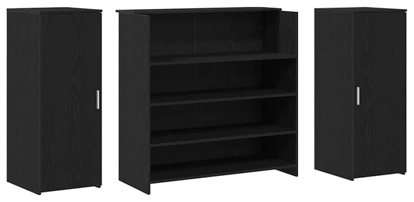 Recepční stůl černý dub 180 x 50 x 103,5 cm, konstrukční dřevo 3324170