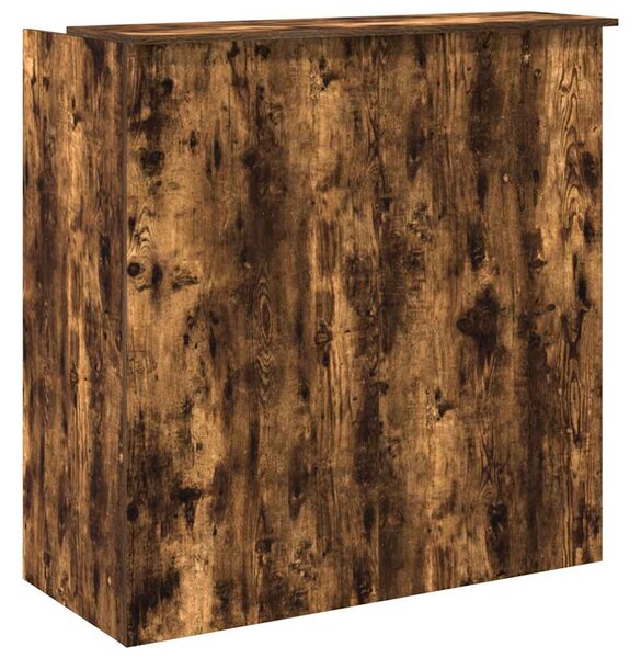 Recepční stůl kouřový dub 100x50x103,5 cm kompozitní dřevo 3324164