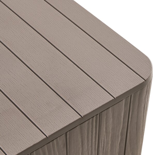 Úložný box SARANDI 40 cm 40 cm Taupe