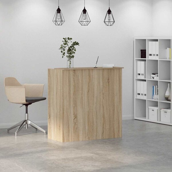 Recepční stůl dub sonoma 100x50x103,5 cm, konstrukční dřevo 3324162