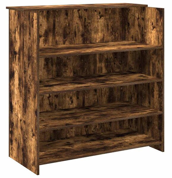 Recepční stůl kouřový dub 100x50x103,5 cm kompozitní dřevo 3324164
