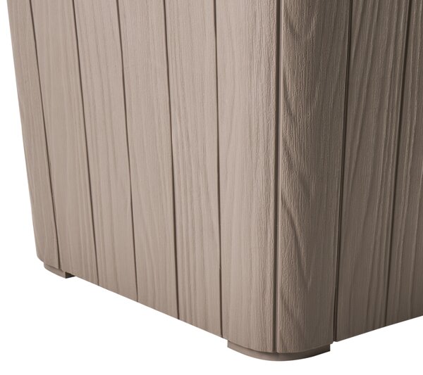 Úložný box SARANDI 40 cm 40 cm Taupe