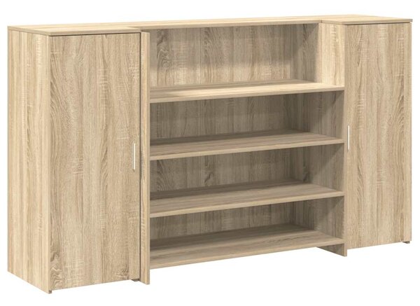 Recepční stůl dub sonoma 180x50x103,5 cm kompozitní dřevo 3324171