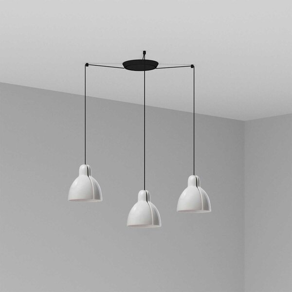 Faro Venice E27 závěsné keramické svítidlo Bílá160mm3