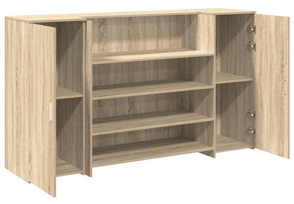 Recepční stůl dub sonoma 180x50x103,5 cm kompozitní dřevo 3324171