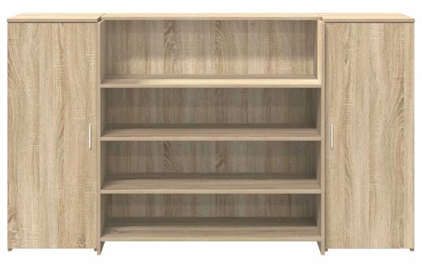 Recepční stůl dub sonoma 180x50x103,5 cm kompozitní dřevo 3324171