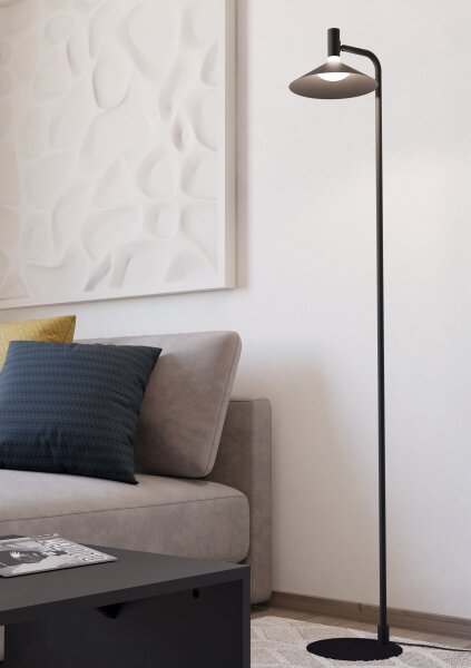 Eglo 902186 - LED RGBW Stm. stojací lampa CONOMAVILLA-Z LED/7,5W/230V černá