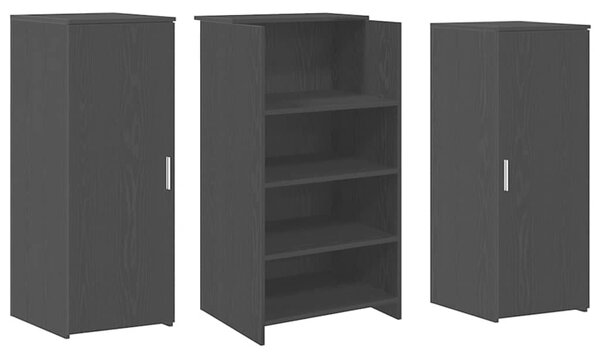 Recepční stůl černý dub 135x50x103,5 cm kompozitní dřevo 3324188
