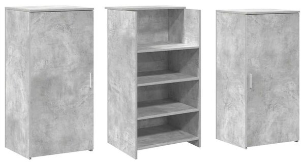 Recepční stůl betonově šedý 155x50x103,5 cm kompozitní dřevo 3324199