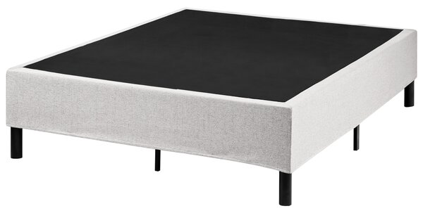 Kontinentální postel Tkanina COUNTESS 120 x 200 cm Světle šedá
