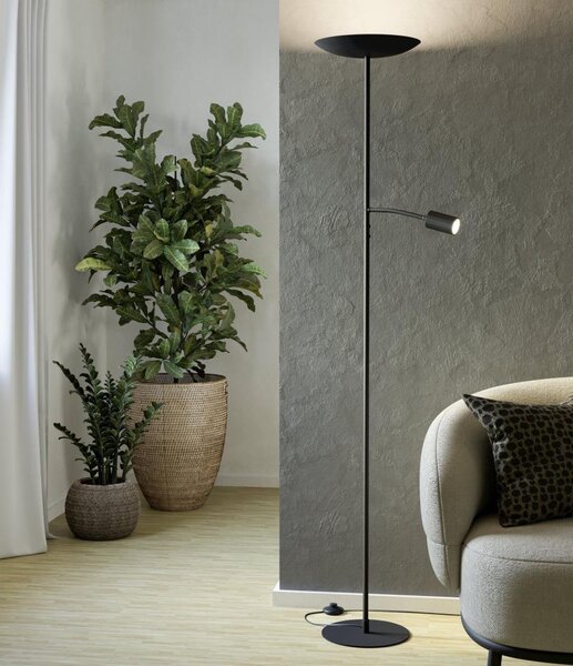 Eglo 901977 - LED Stm. stojací lampa CONIVARINO LED/26,5W/230V +LED/4W černá