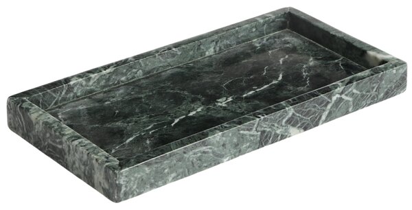Kave Home Zelený mramorový tác Serela 35 x 18 cm