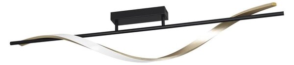 Eglo 902134-LED Str. svítidlo CONAPRATO LED/20W/230V 2700/4000/6500K černá/zlatá