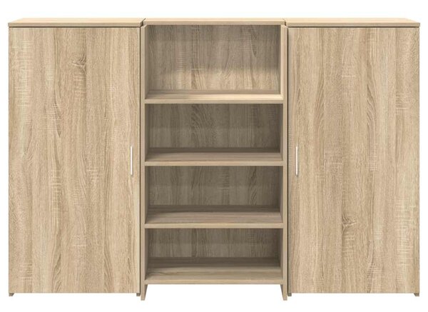 Recepční stůl dub sonoma 155x50x103,5 cm kompozitní dřevo 3324198