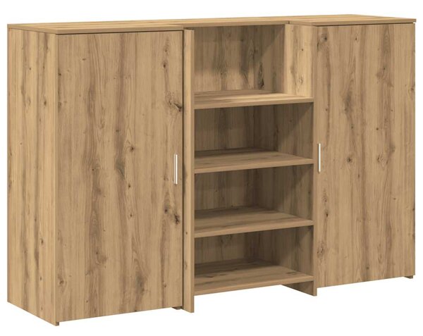Recepční stůl dub artisan 155x50x103,5 cm kompozitní dřevo 3324204