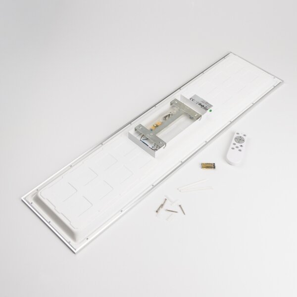 LED RGBW Stmívatelný přisazený panel LED/13,5W/230V + dálkové ovládání