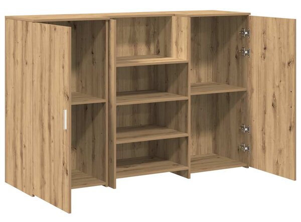 Recepční stůl dub artisan 155x50x103,5 cm kompozitní dřevo 3324204