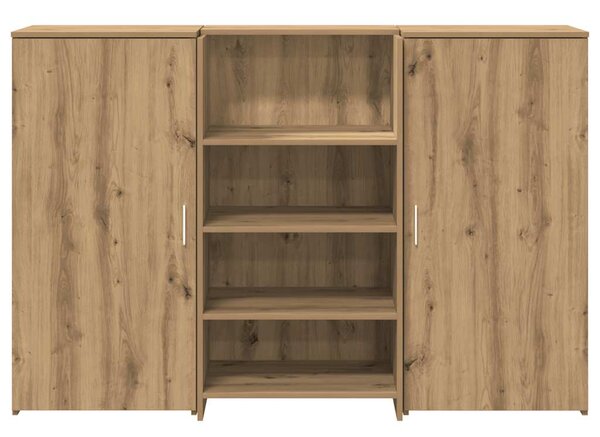 Recepční stůl dub artisan 155x50x103,5 cm kompozitní dřevo 3324204