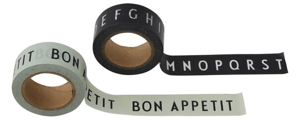 Design Letters Lepicí páska Bon Appetit 2ks