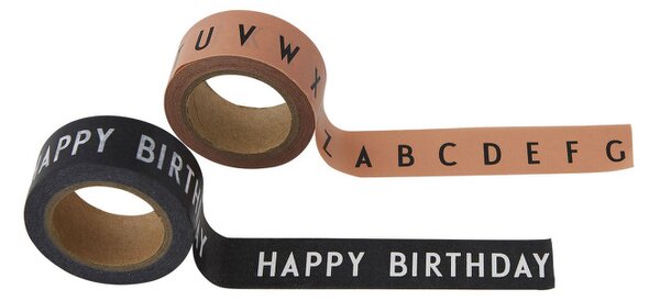 Design Letters Lepicí páska Happy Birthday 2ks