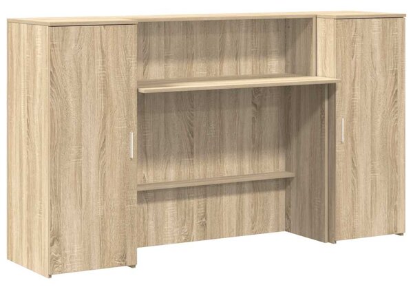 Recepční stůl dub sonoma 180x50x103,5 cm kompozitní dřevo 3324207