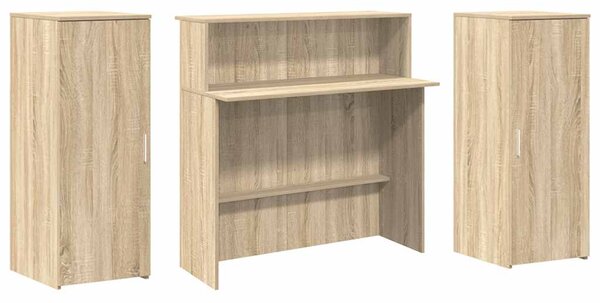 Recepční stůl dub sonoma 180x50x103,5 cm kompozitní dřevo 3324207