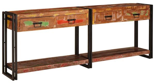 Konzolové stolky 2 ks Vícebarevný 200 x 33 x 75 cm 3324228