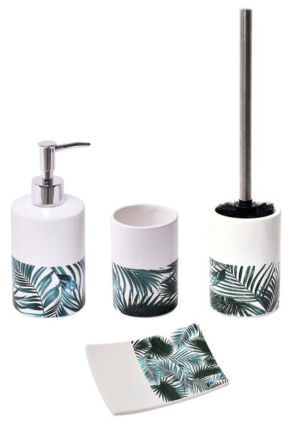 WC kartáč Tropicale, kombinace barev/s chromovými prvky