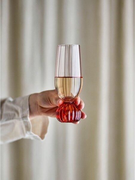 Sklenička na sekt 250 ml Taurin – Bloomingville