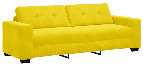 Set pohovek 3 ks Žlutá samet 3324645