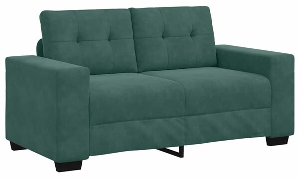 Set pohovek 3 ks Tmavě zelená samet 3324641