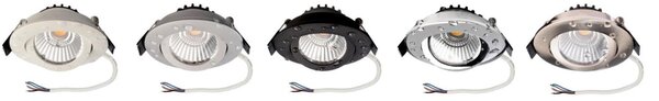 IMPR 565452 Deko-Light vestavné bodové svítidlo Dione IP44, 7W, RGB+3000 K, černá - DEKOLIGHT