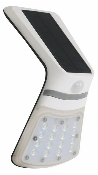 LED Solární nástěnné svítidlo se senzorem LED/2W/3,7V 1200 mAh IP65