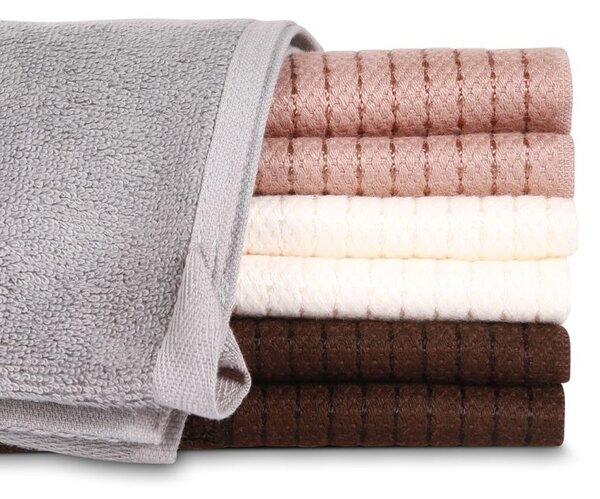 MALFINI Ručník Bamboo Towel - Nugátová | 50 x 100 cm