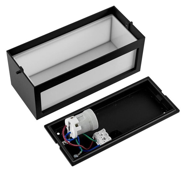 IMPR 731227 Deko-Light venkovní nástěnné přisazené svítidlo Rilongo offen Up and Down, 1x max. 15 W E27, tmavěšedá - DEKOLIGHT