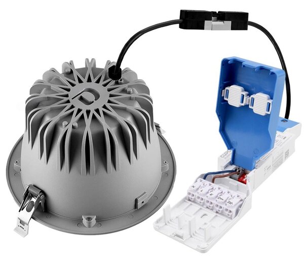 IMPR 565628 Deko-Light vestavné bodové svítidlo Tarvos 190, 21,5 W, 2700 K, 15 st., světlešedá - DEKOLIGHT
