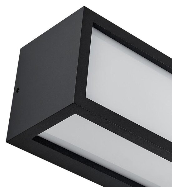 IMPR 731227 Deko-Light venkovní nástěnné přisazené svítidlo Rilongo offen Up and Down, 1x max. 15 W E27, tmavěšedá - DEKOLIGHT