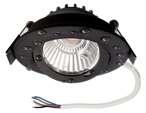 IMPR 565452 Deko-Light vestavné bodové svítidlo Dione IP44, 7W, RGB+3000 K, černá - DEKOLIGHT