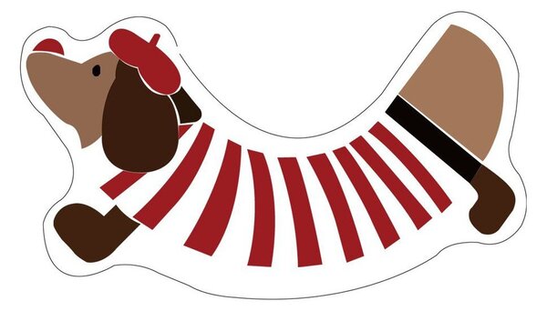 Koupelnová předložka 40x70 cm Dogroll – Foutastic