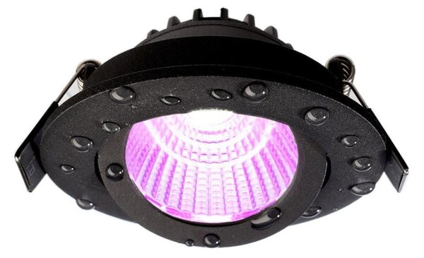 IMPR 565452 Deko-Light vestavné bodové svítidlo Dione IP44, 7W, RGB+3000 K, černá - DEKOLIGHT