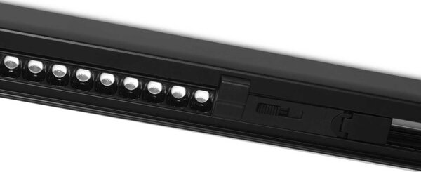 Internova Linea Invi LED svítidlo s čočkou pro 3F lištu Černá600mm2700K