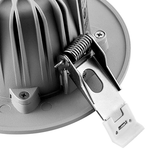 IMPR 565520 Deko-Light vestavné bodové svítidlo Tarvos 100, 10,5 W, 2700 K, 15 st., světlešedá - DEKOLIGHT