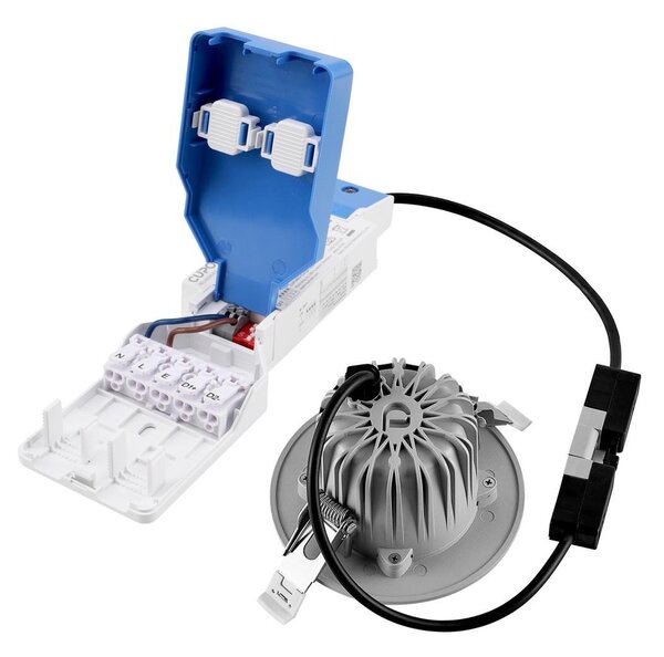 IMPR 565520 Deko-Light vestavné bodové svítidlo Tarvos 100, 10,5 W, 2700 K, 15 st., světlešedá - DEKOLIGHT
