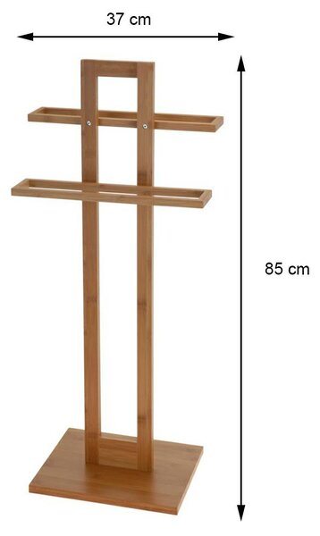 Stojan na ručníky Bamboo 2, bambus