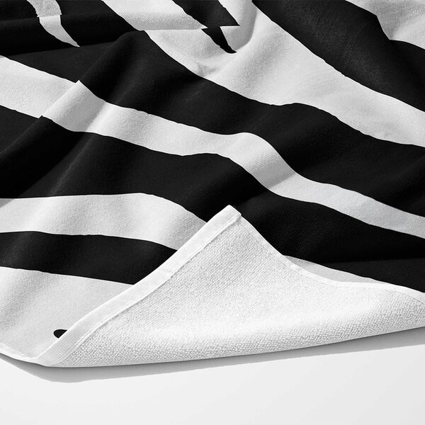 Plážová osuška ZEBRA 75 x 150 cm