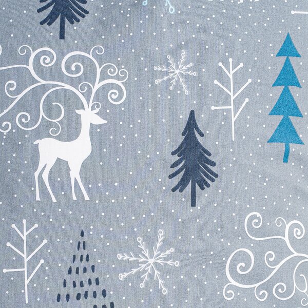 4Home Bavlněné povlečení Elegant deer grey, 140 x 200 cm, 70 x 90 cm