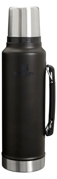 Černá termoska z nerezové oceli 1,4 l Legendary Classic Bottle Black 2.0 – Stanley