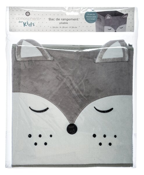 Úložný box Wolf, 29x29x29 cm, šedá